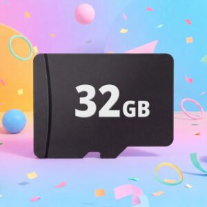 32GB microSD card for the Bilby music player