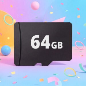 64GB microSD card for the Bilby music player
