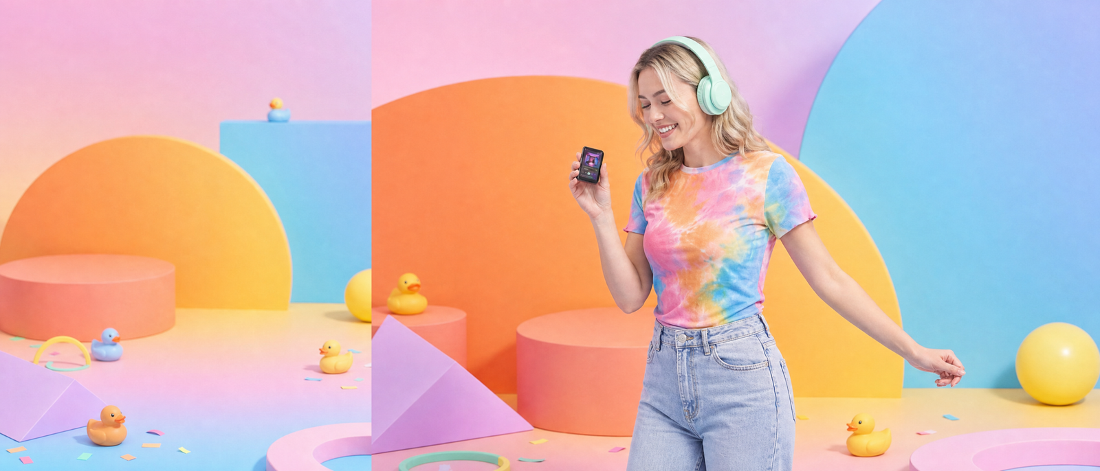 Bilby Music Player model loving music